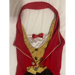Halloween Circus Ring Master Halter Dress